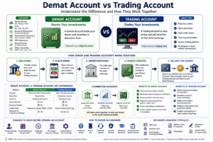 What Is a Demat Account and Trading Account? Key Differences for Beginners